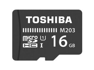 Toshiba THN-M203K0160E4 16GB Class 10 MicroSDHC Memory Card Price in India