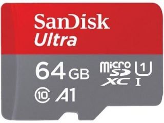 SanDisk SDSQUAR-064G-GN6MA 64GB Class 10 MicroSDXC Memory Card