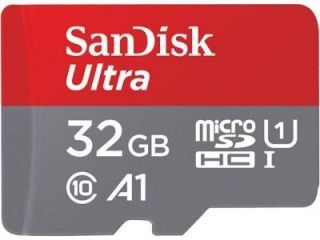 SanDisk SDSQUAR-032G-GN6MA 32GB Class 10 MicroSDHC Memory Card Price in India