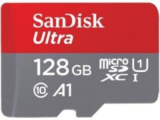 SanDisk SDSQUAR-128G-GN6MA 128GB Class 10 MicroSDXC Memory Card Price in India