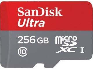 SanDisk SDSQUNI-256G 256GB Class 10 MicroSDXC Memory Card Price in India