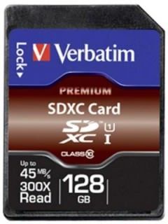 Verbatim 44025 128GB Class 10 MicroSDXC Memory Card Price in India