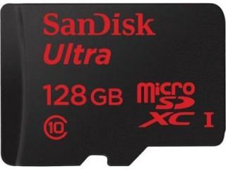 SanDisk SDSQUNC-128G-GN6MA 128GB Class 10 MicroSDXC Memory Card Price in India