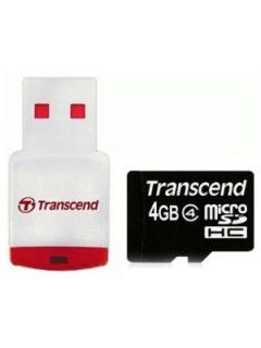 Transcend TS4GUSDHC4-P3 4GB Class 4 MicroSDHC Memory Card