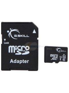 G.Skill FF-TSDXC64GA-U1 64GB Class 10 MicroSDXC Memory Card Price in India