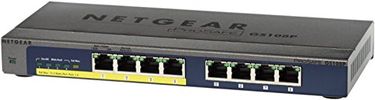 Netgear Prosafe Plus 8-Port Gigabit Ethernet GS108PE Network Switch
