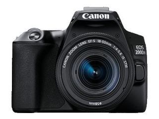 Canon EOS 200D II DSLR Camera (EF-S 18-55mm f/4-f/5.6 IS STM Kit Lens)