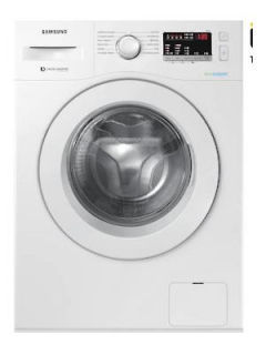Samsung 6 Kg Fully Automatic Front Load Washing Machine (WW61R20EKMW) Price in India