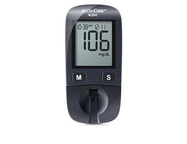 Accu-Chek Active  Glucometer (With 10 Strips)