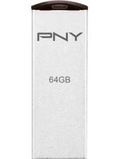 PNY Metal Attache 64GB USB 2.0 Pen Drive