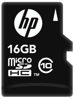 HP L1891A-GE 16GB Class 10 MicroSDHC Memory Card Price in India