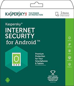 Kaspersky Internet Security for Android 1 Device 1 Year Price in India