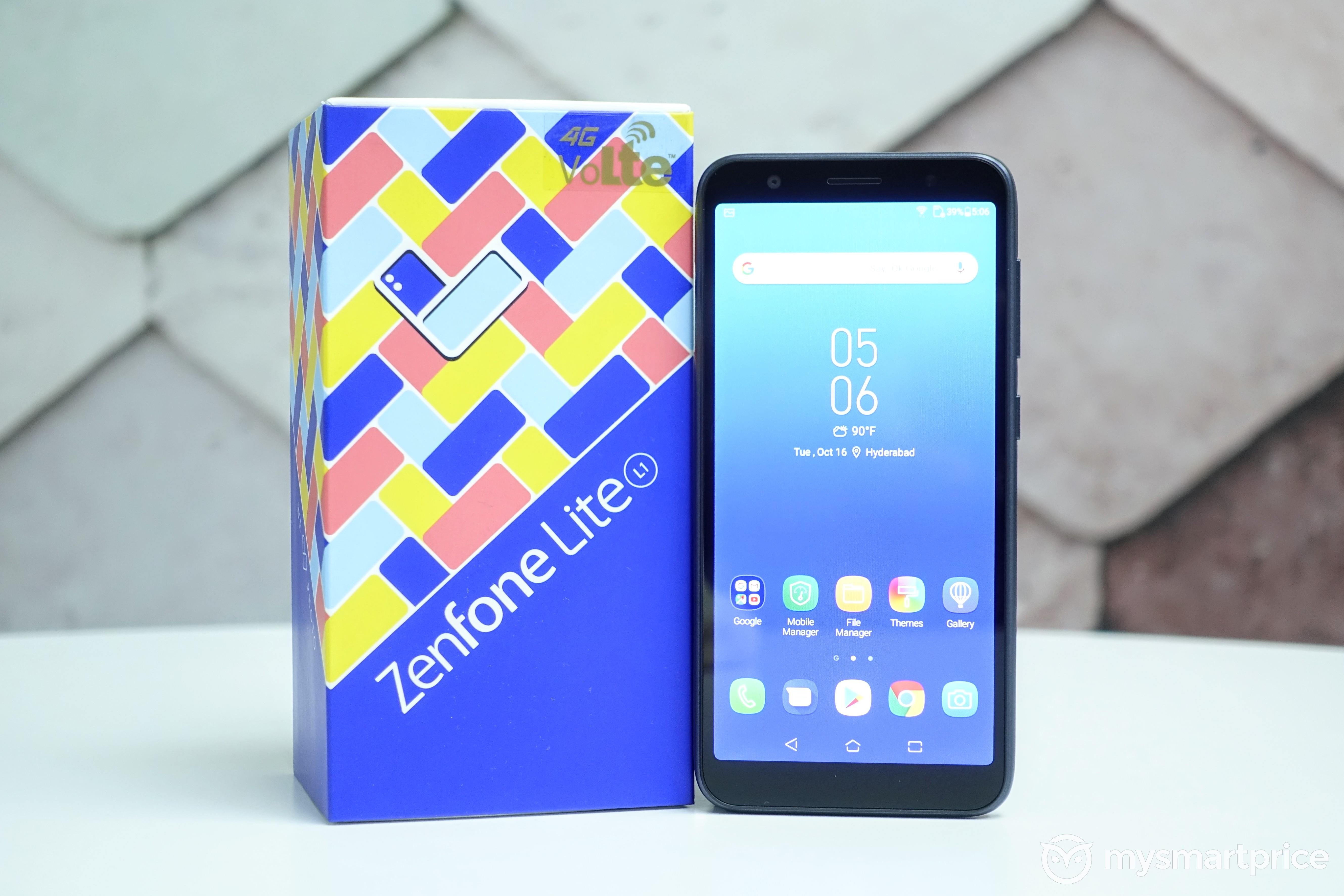 Asus Zenfone Lite L1 First OTA Update Brings October Android Security Patch, Stability Improvements