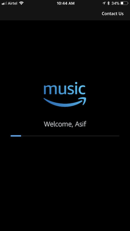 Amazon Prime Music - iOS