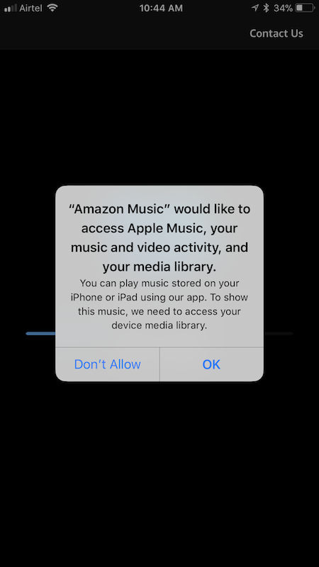 Amazon Prime Music - iOS