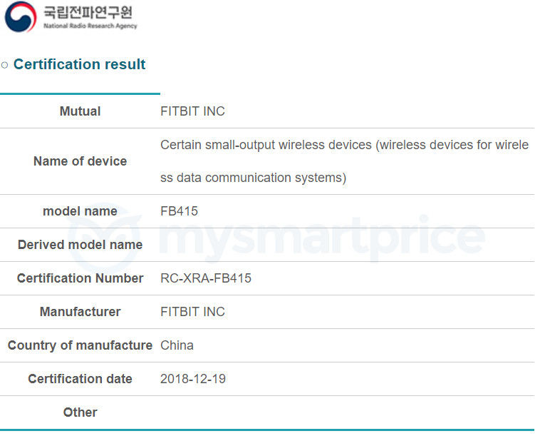 fitbit alta hr specifications