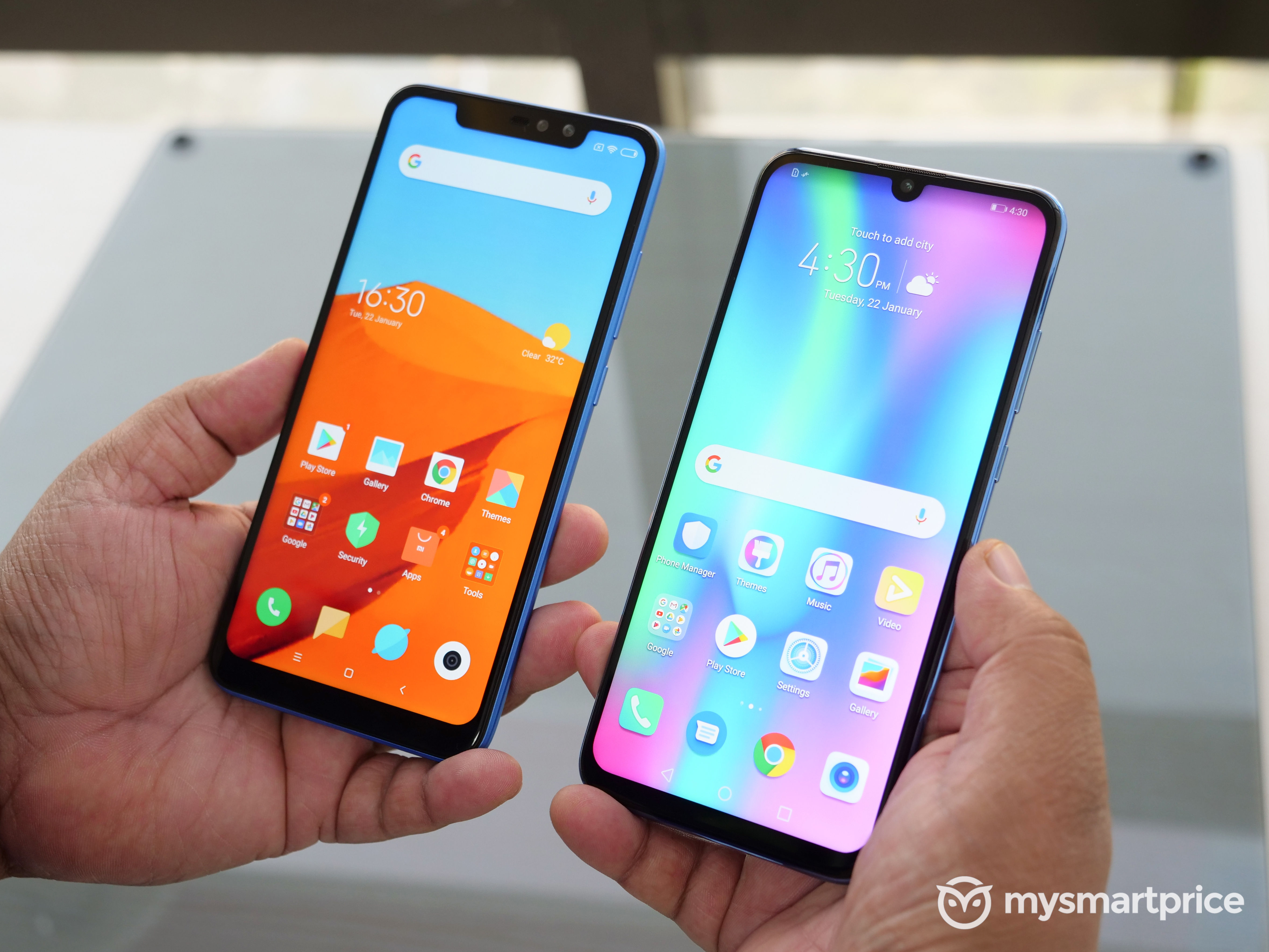 honor 20 lite vs redmi note 8