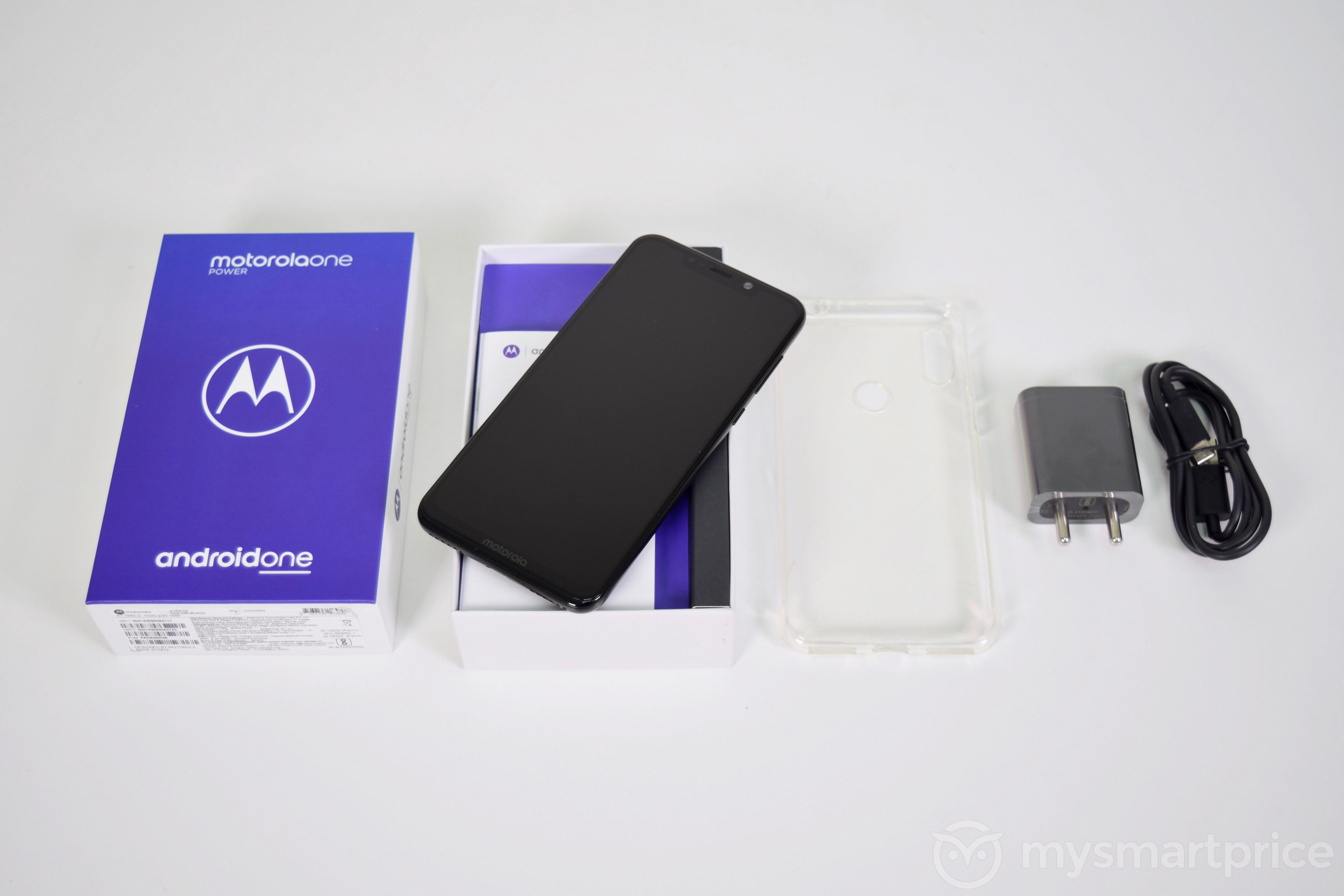 Motorola Moto One Power Box Contents