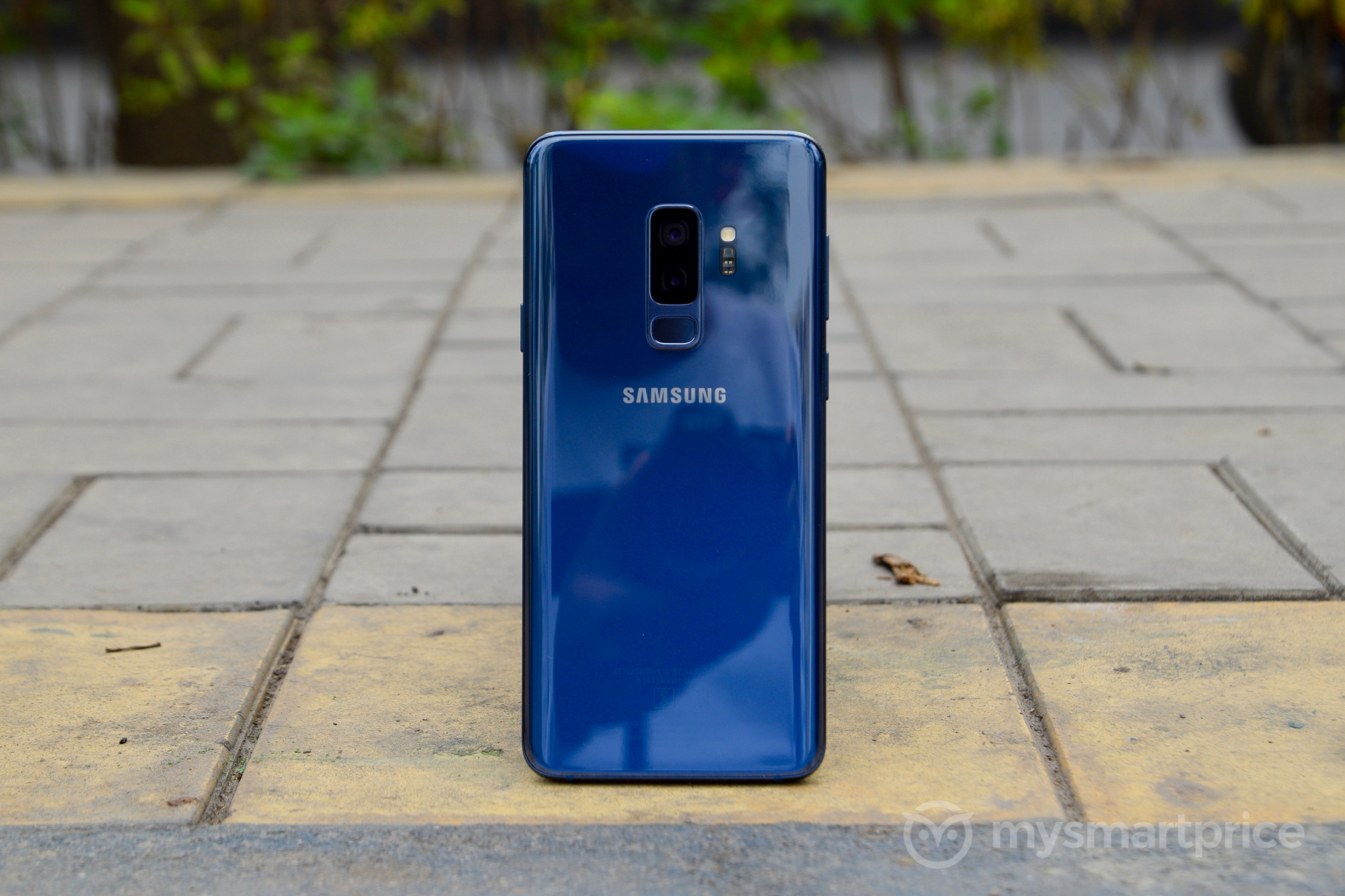 Samsung Galaxy S9 + Glass Back Coral Blue