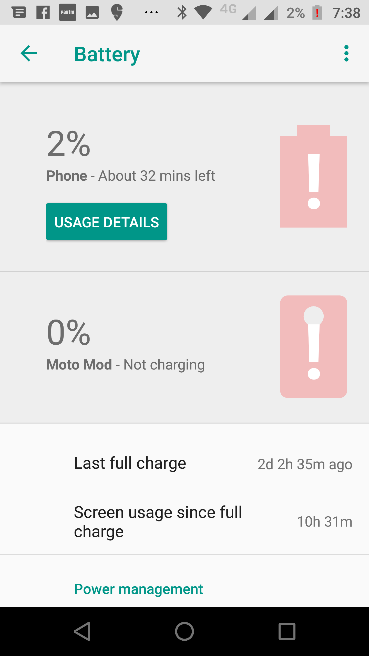Moto Z2 Force Battery Life Mod