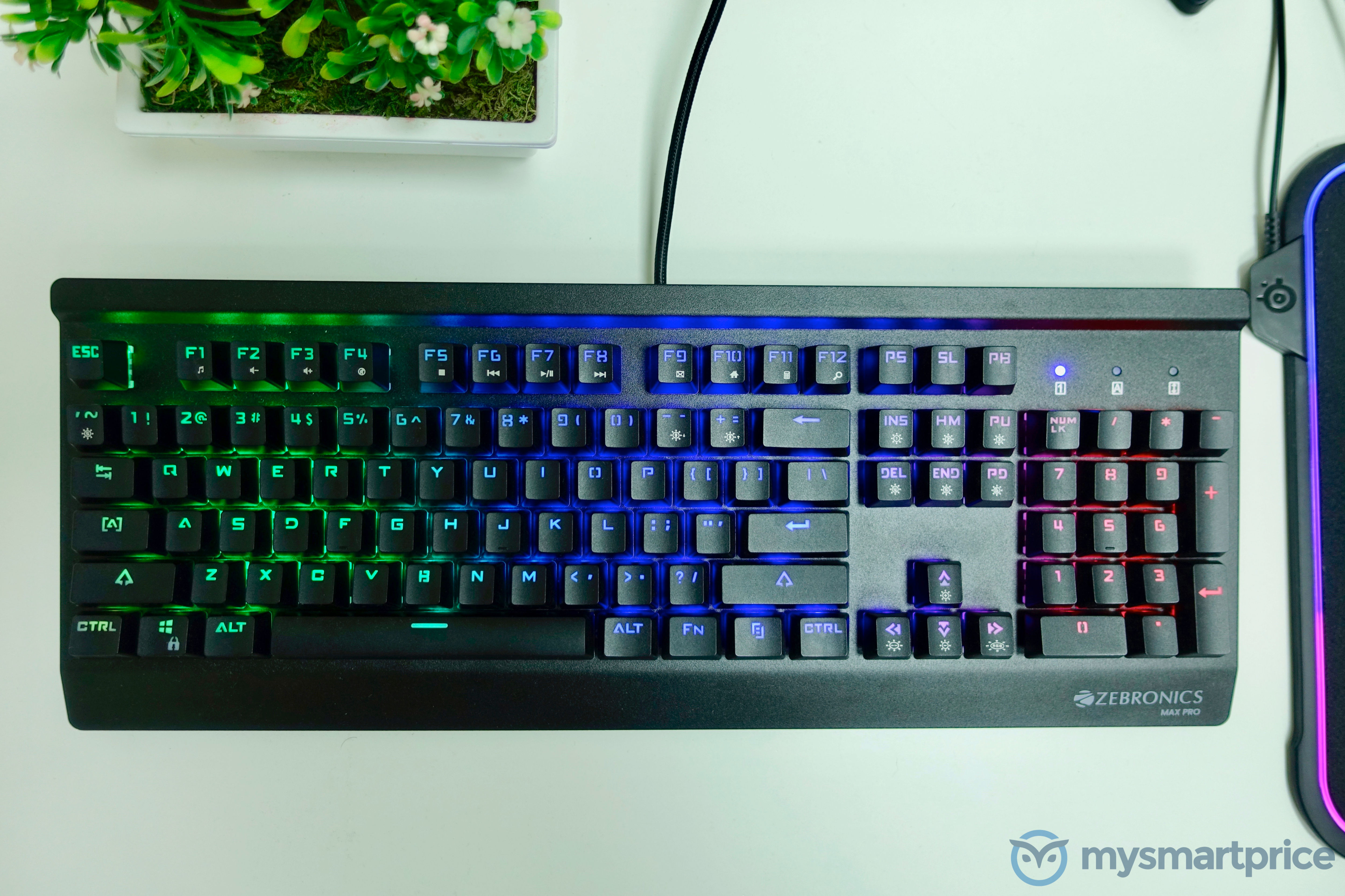 Zebronics Max Pro RGB Gaming Mechanical Keyboard