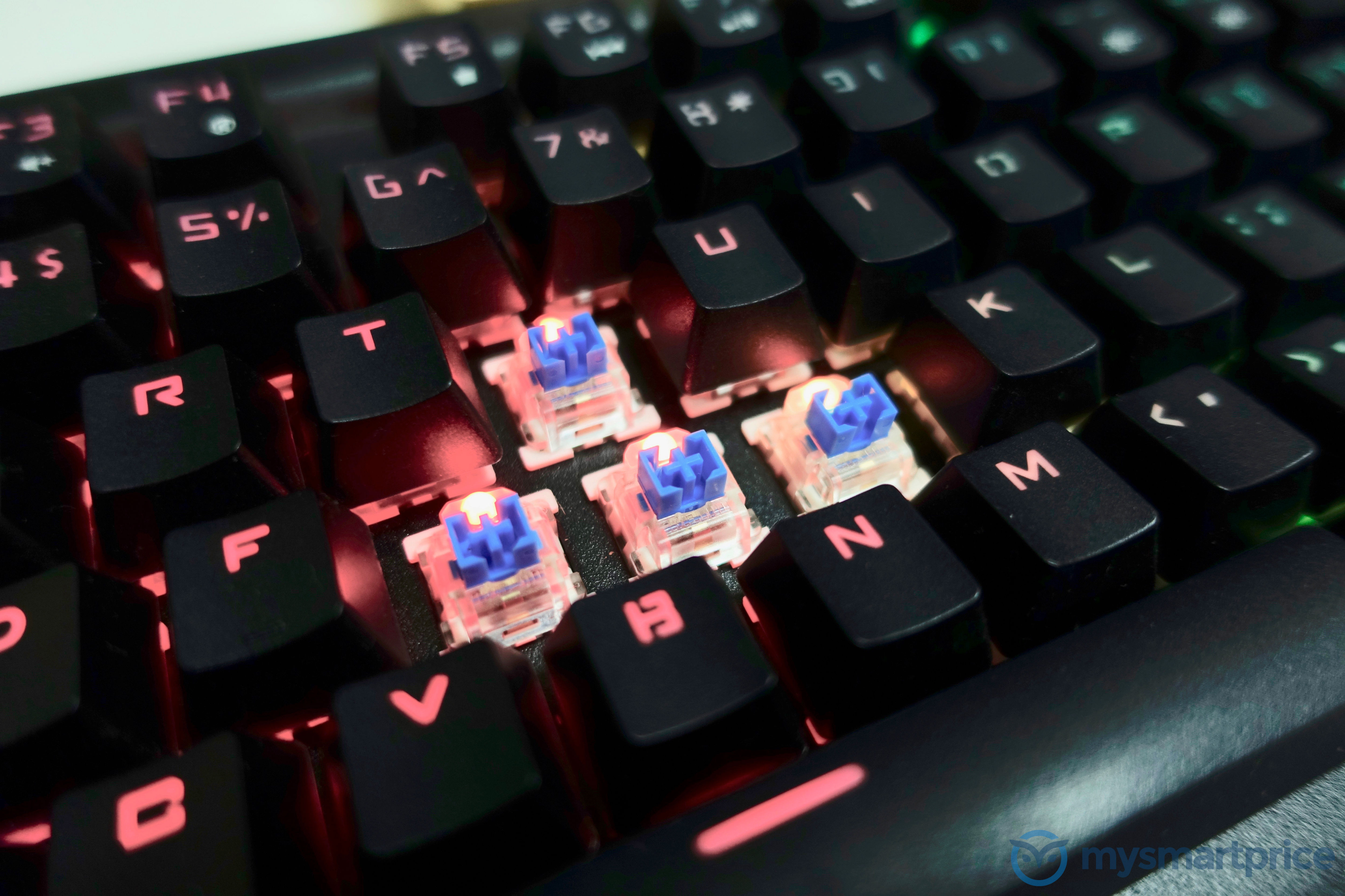 Zebronics Max Pro RGB Gaming Mechanical Keyboard - Outemu Dustproof Blue Switches