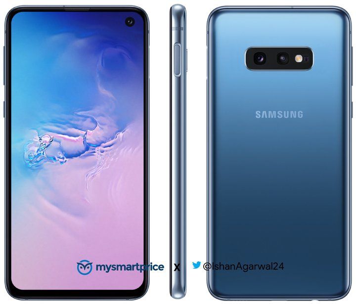 Exclusive Samsung Galaxy S10 Galaxy S10e Shown Off In New Blue