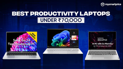 Best Productivity Laptops Under Rs 70,000 (March 2025)