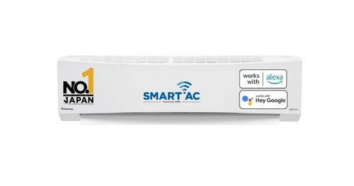 Panasonic 1.5 Ton 4 Star Wi-Fi Inverter Smart Split AC
