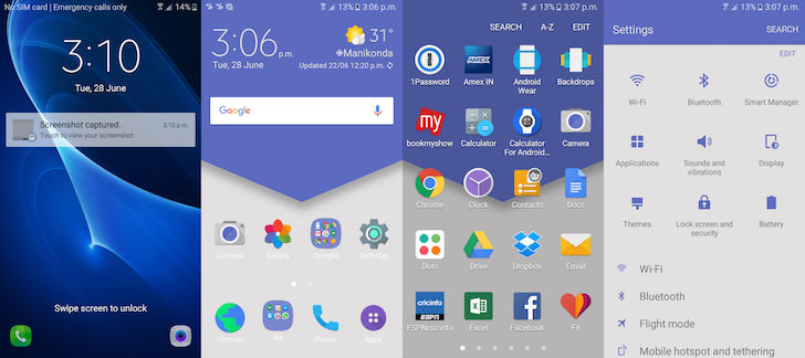Samsung Galaxy J5 (2016) - User Interface - Themes