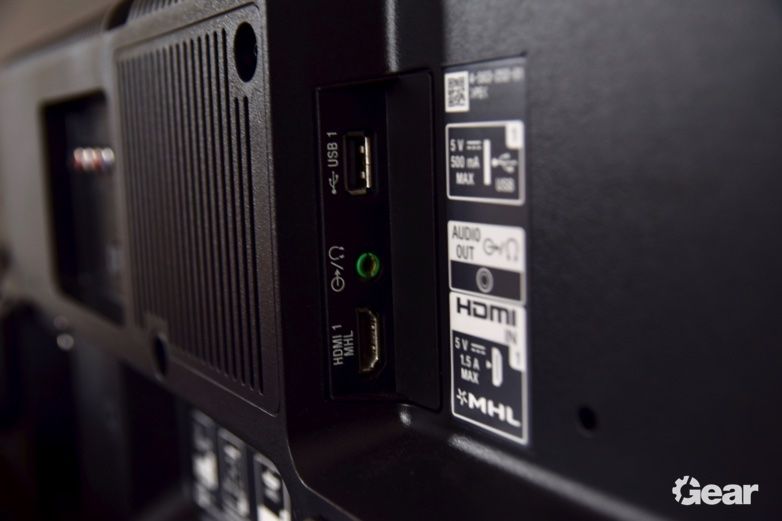 Sony KDL-43950D Ports