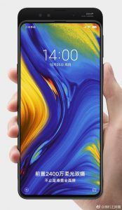 Xiaomi Mi MIX 3 Hands-On Images leaked