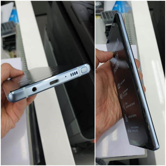 Samsung Galaxy Note 9 Cloud Silver Variant Hands-On Images Surface ...