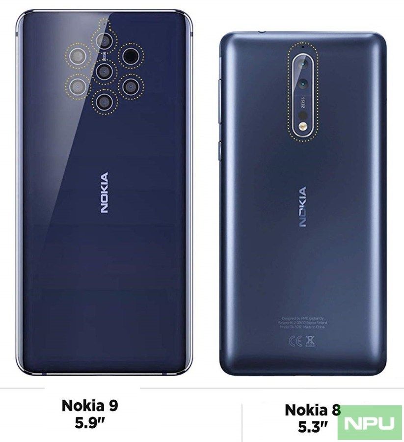 Nokia 9 Nokia 8