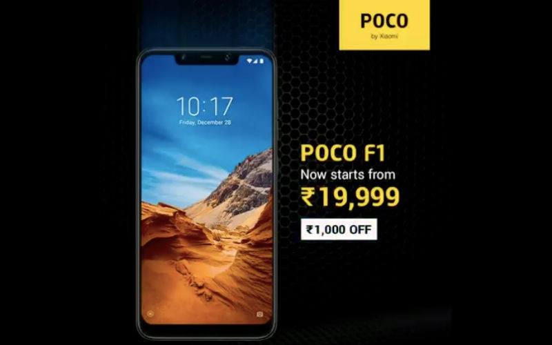 flipkart poco f1 price