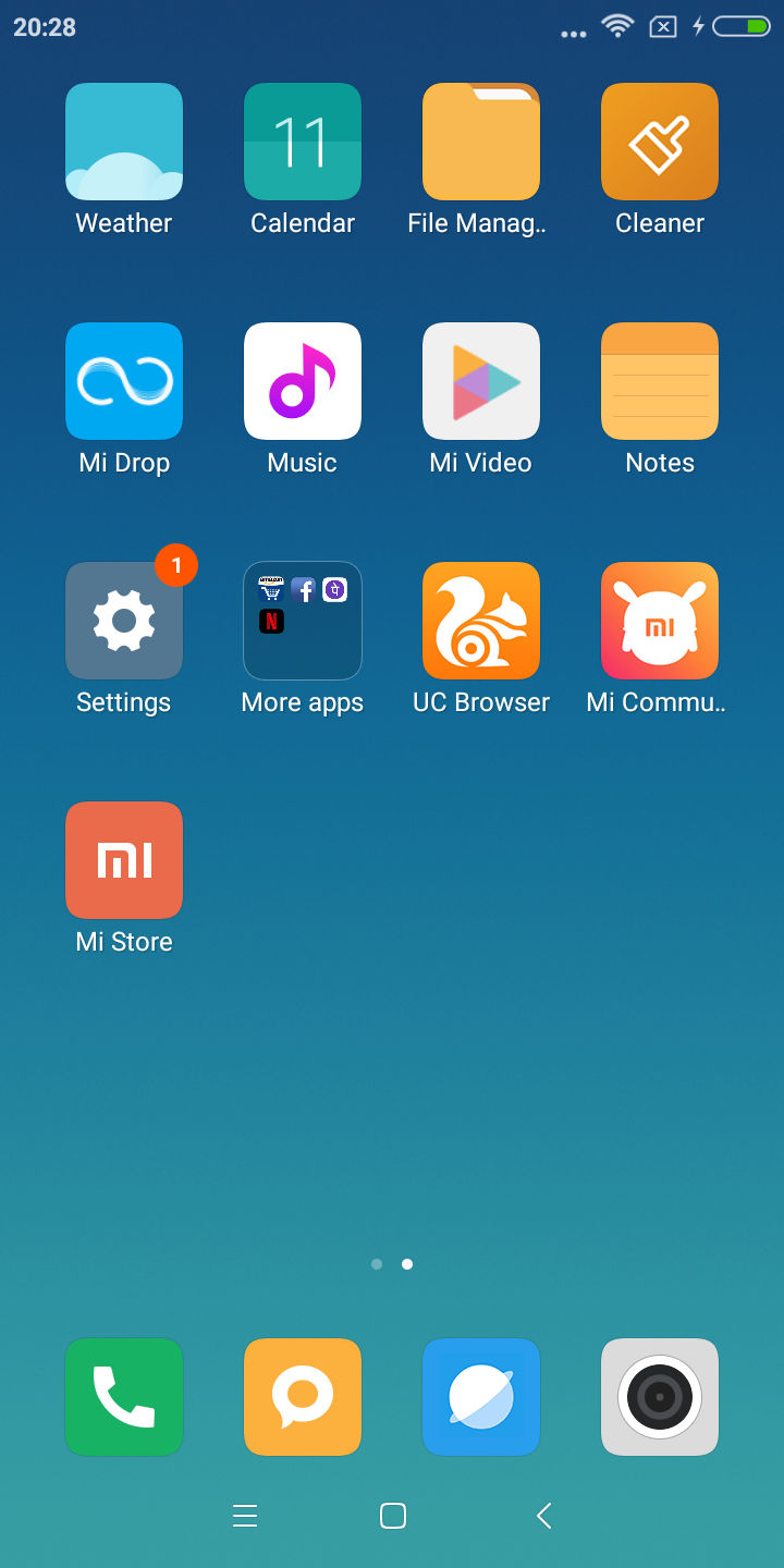 Screenshot Xiaomi Redmi 6 miui software 02
