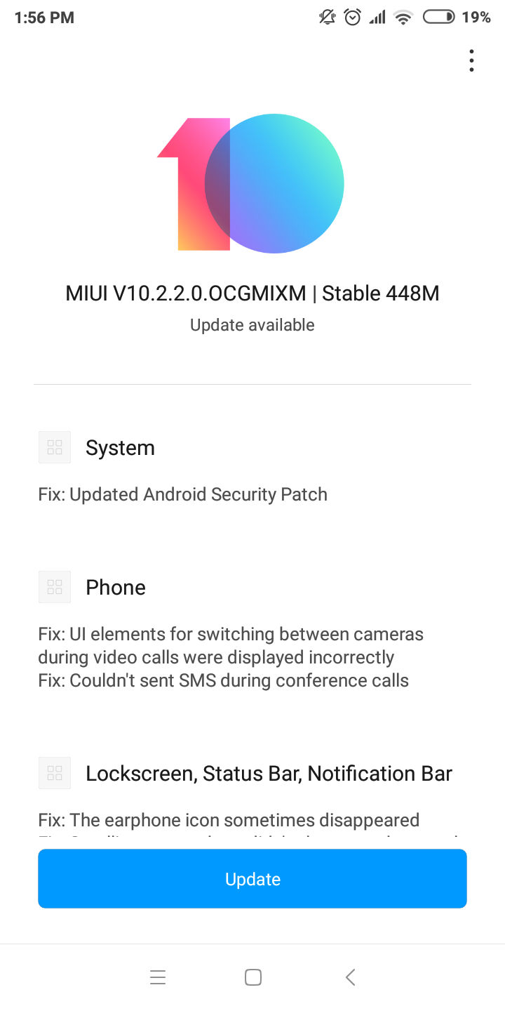 Screenshot Xiaomi Redmi 6 miui software 07