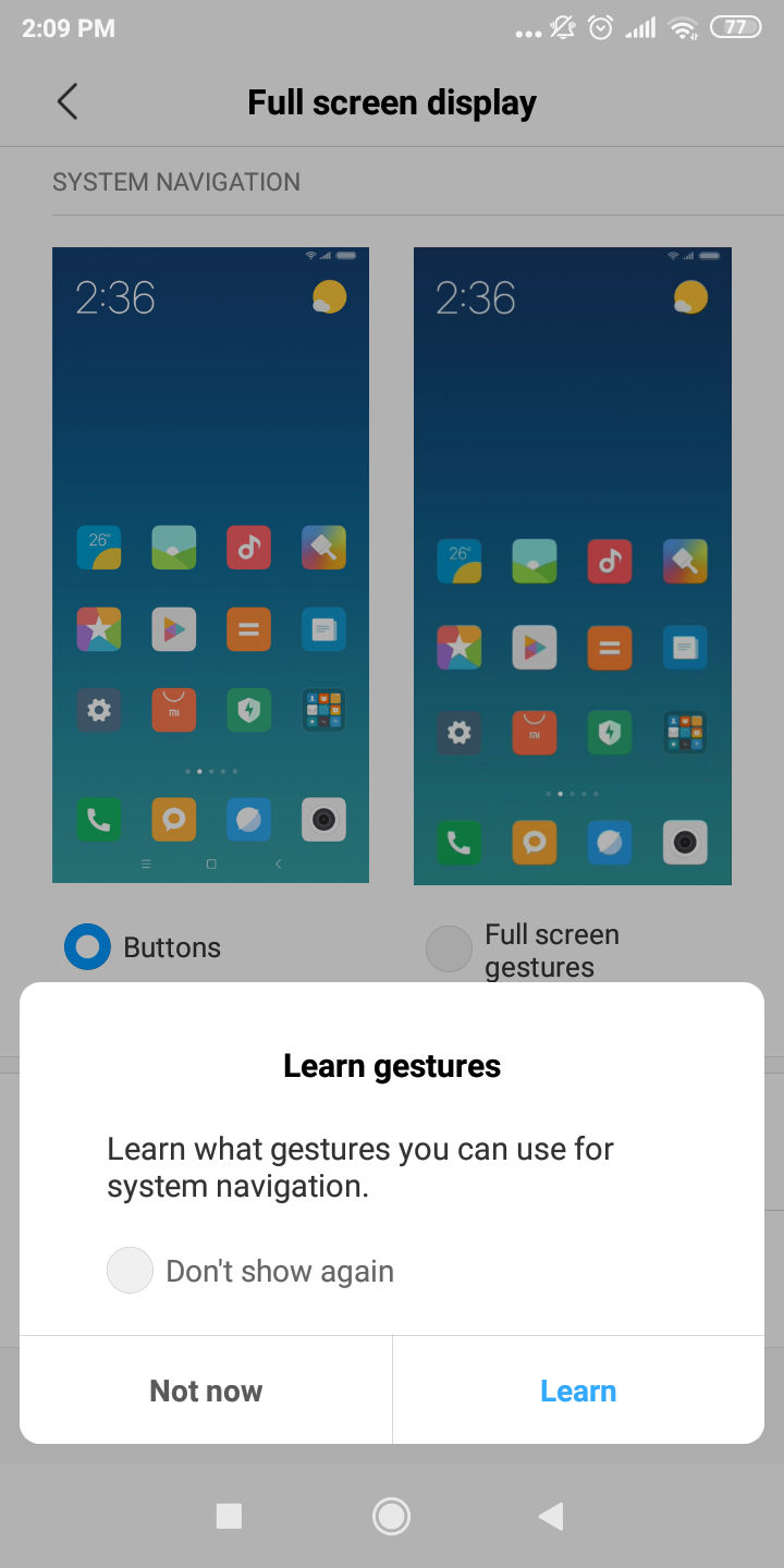 Screenshot Xiaomi Redmi 6 miui software 09