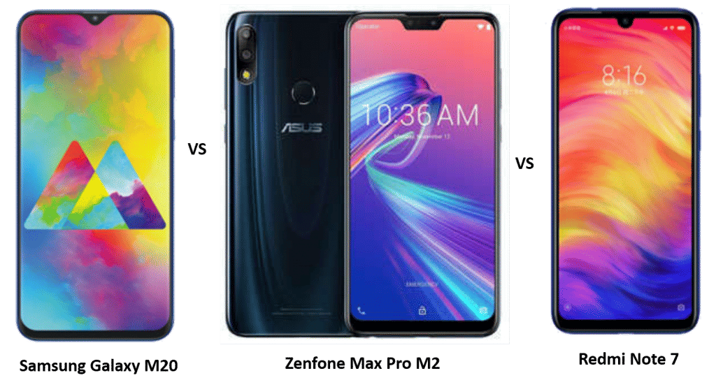 samsung m20 vs redmi note 7