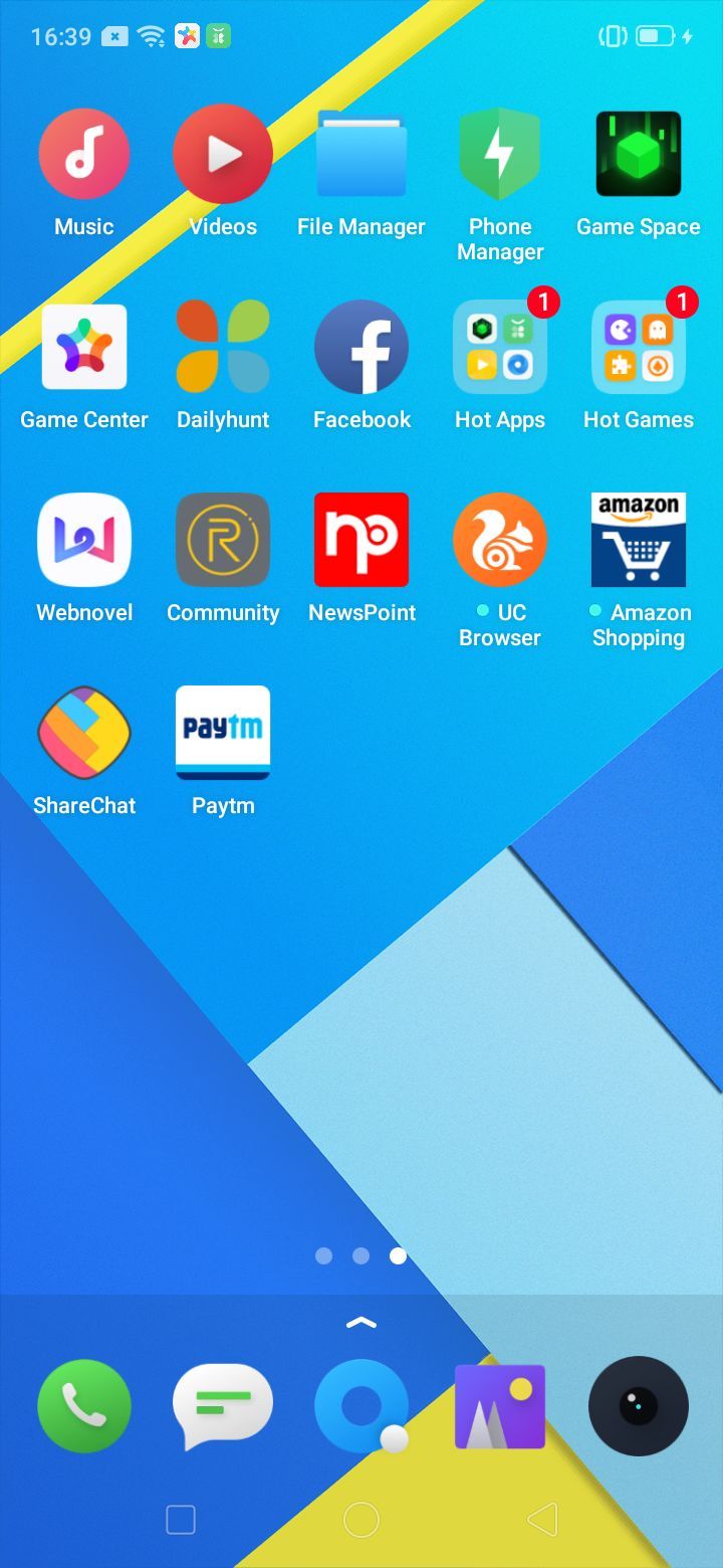 Realme C2 Software Screenshot