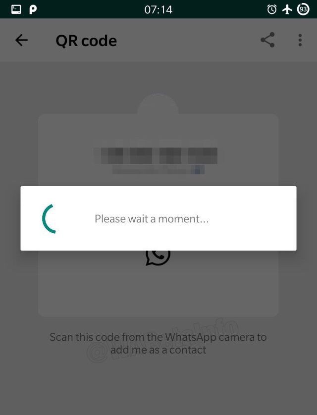 WhatsApp QR Code Share Feature 02