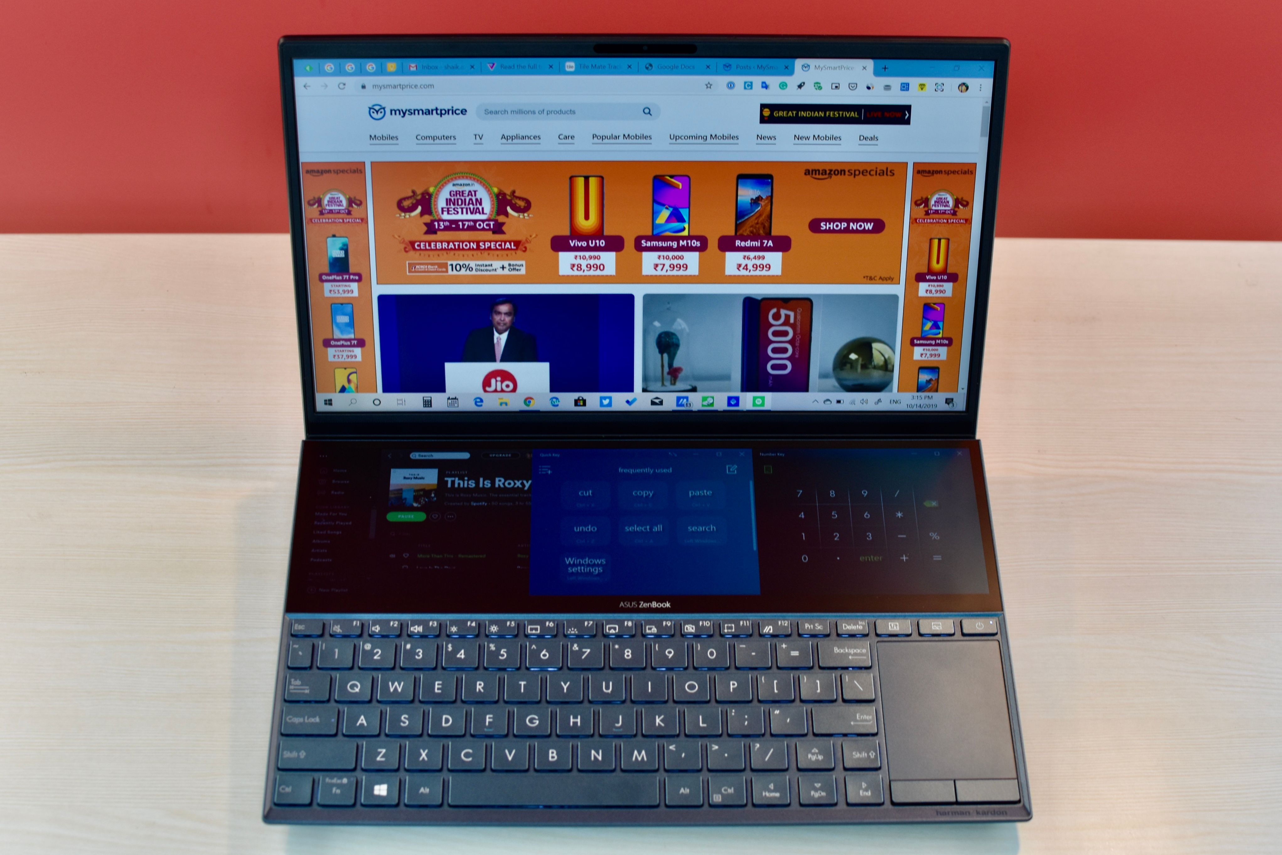 Asus ZenBook Duo UX481 Review: Dual-Screen Ultraportable