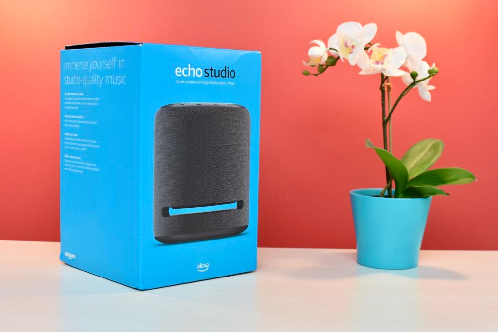 Amazon Echo Studio Box Design