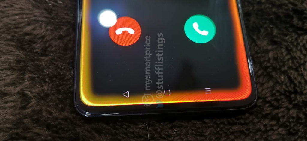 Realme X2 Pro Realme UI Screen Edge Lighting During Calls