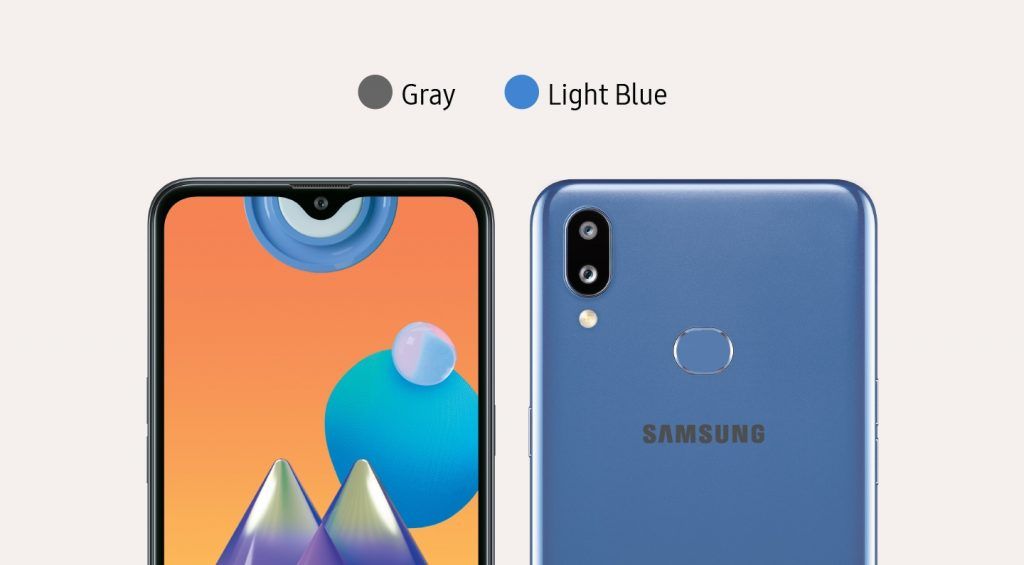 Galaxy M01 Color Options