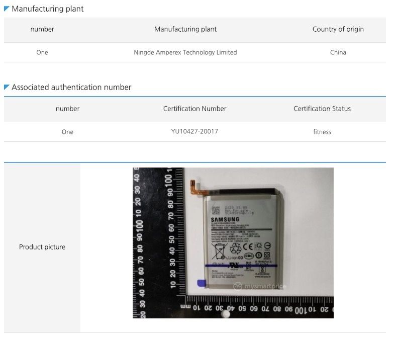 m31s battery mah