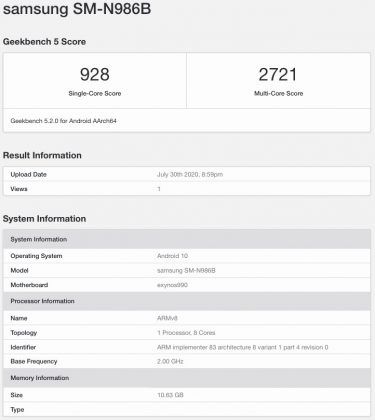 note 20 ultra snapdragon or exynos