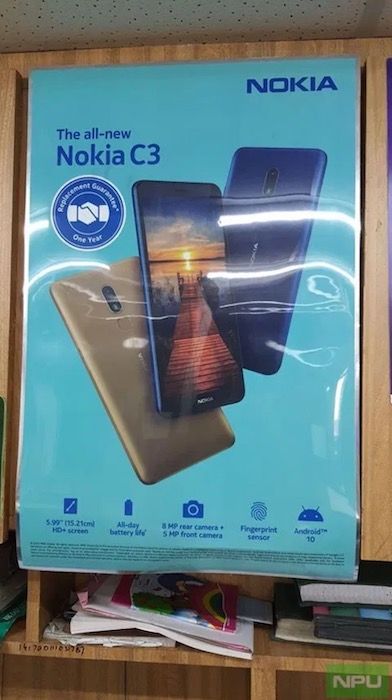 Nokia C3 India Poster