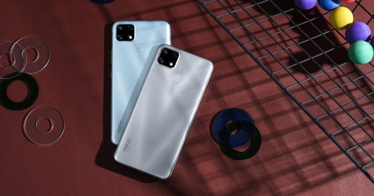 realme narzo 30a iphone