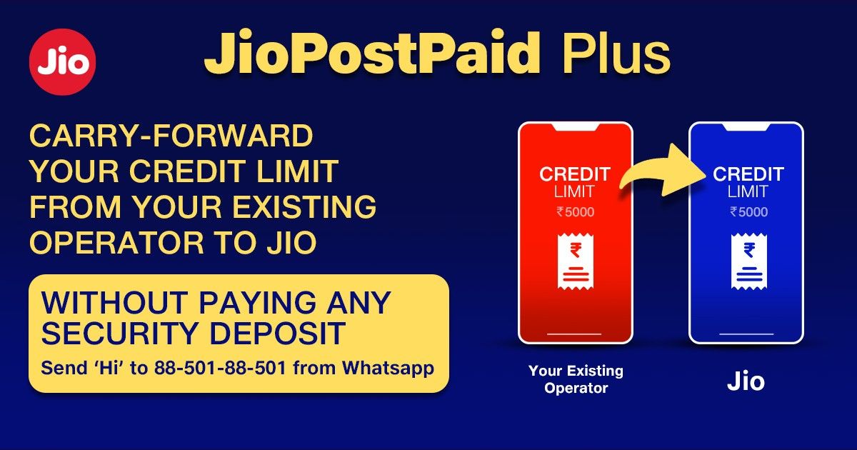 jio phone postpaid to prepaid